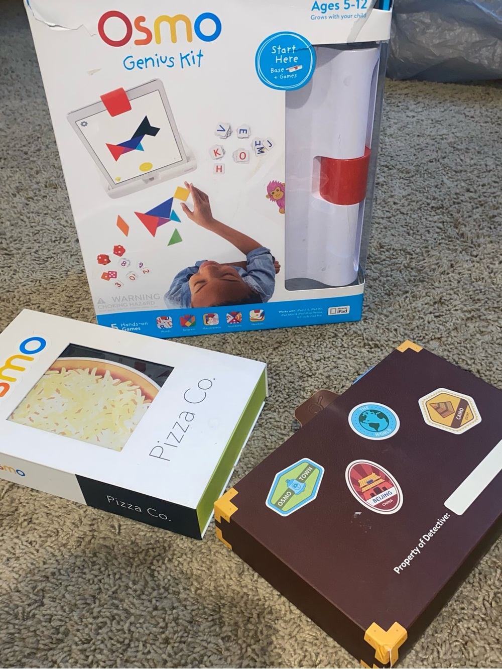 Genius Kit Kids Educational Toy - White with Red Accent